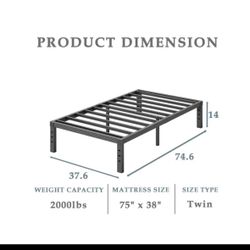 Bed frame/spring