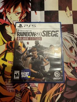 Rainbow six siege Deluxe edition PS5