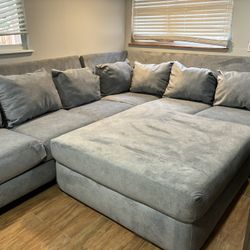 Sectional and Ottoman