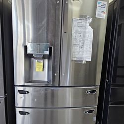 LG 30 cu. ft. Smart French Door Refrigerator with InstaView Door-in-Door and Craft Ice