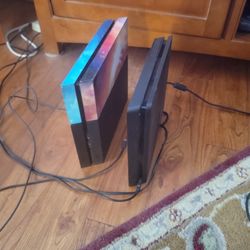 Playstations 4s Regular And slim Plus Games