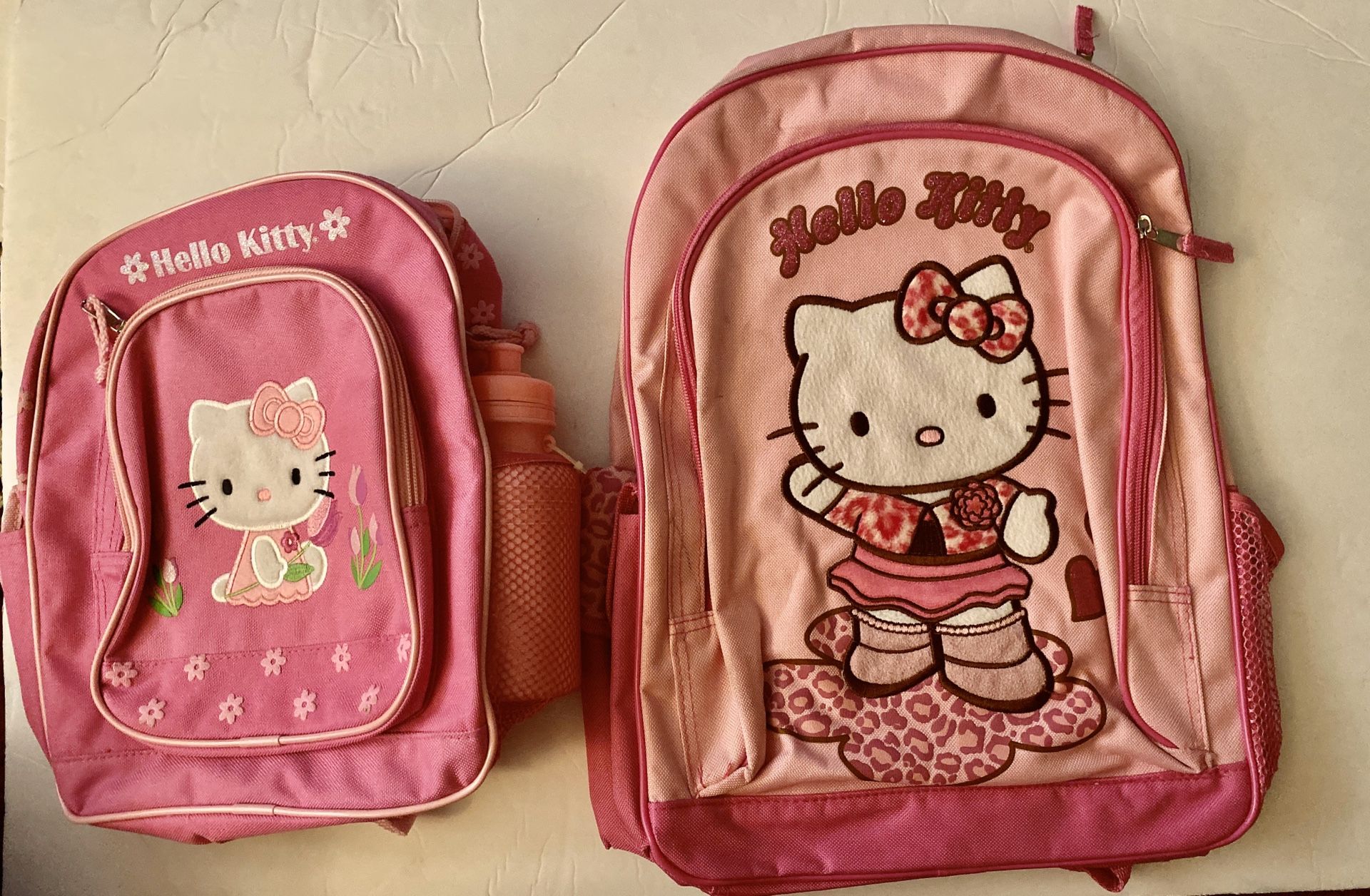 2 Hello Kitty Backpacks (Used Once): $12