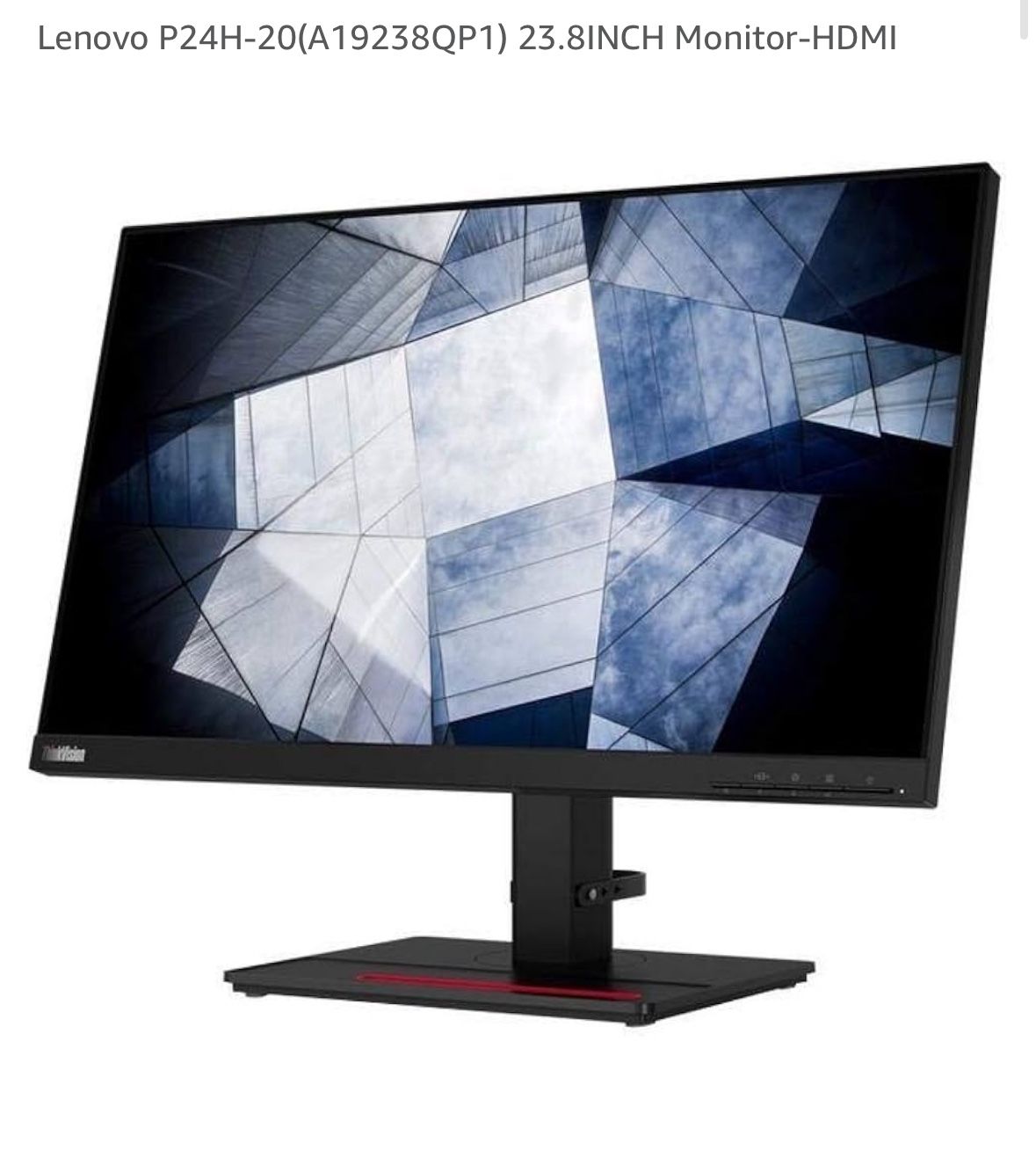 Lenovo 24 Inch Monitor