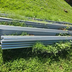 fence post top rail.