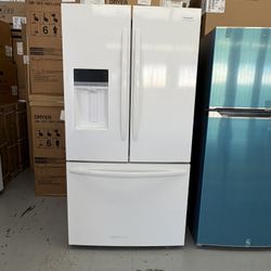 Frigidaire 28 Cu. Ft. Standard Depth French Door Refrigerator in White, ENERGY STAR
