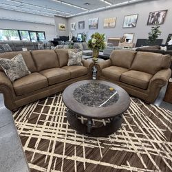 2 PC SOFA AND LOVESEAT 