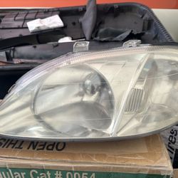 99-00 Honda Civic Headlights 