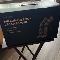 Nekteck Air Compression Leg Massager-Open box
