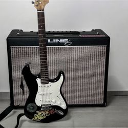 Electric Guitar & Amp Set – Ready to Play – $180