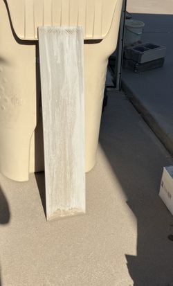 Porcelain tile 8” x 36”  $1 Each. 