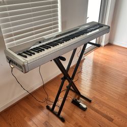Casio Piano/Keyboard + Piano Stand + Electric Pedal