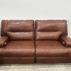 Francesca Power Reclining Living Room Set (Sofa, Loveseat, Recliner)