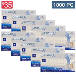 Blue Nitrile Exam Gloves IF35 $35