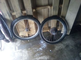 20.125 Dahoun 6 Speed  Wheelset  14-28 Teeth Rear