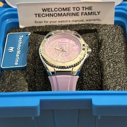 TechnoMarine Lusso Mare Unisex Watch - 38mm, Purple By Invicta