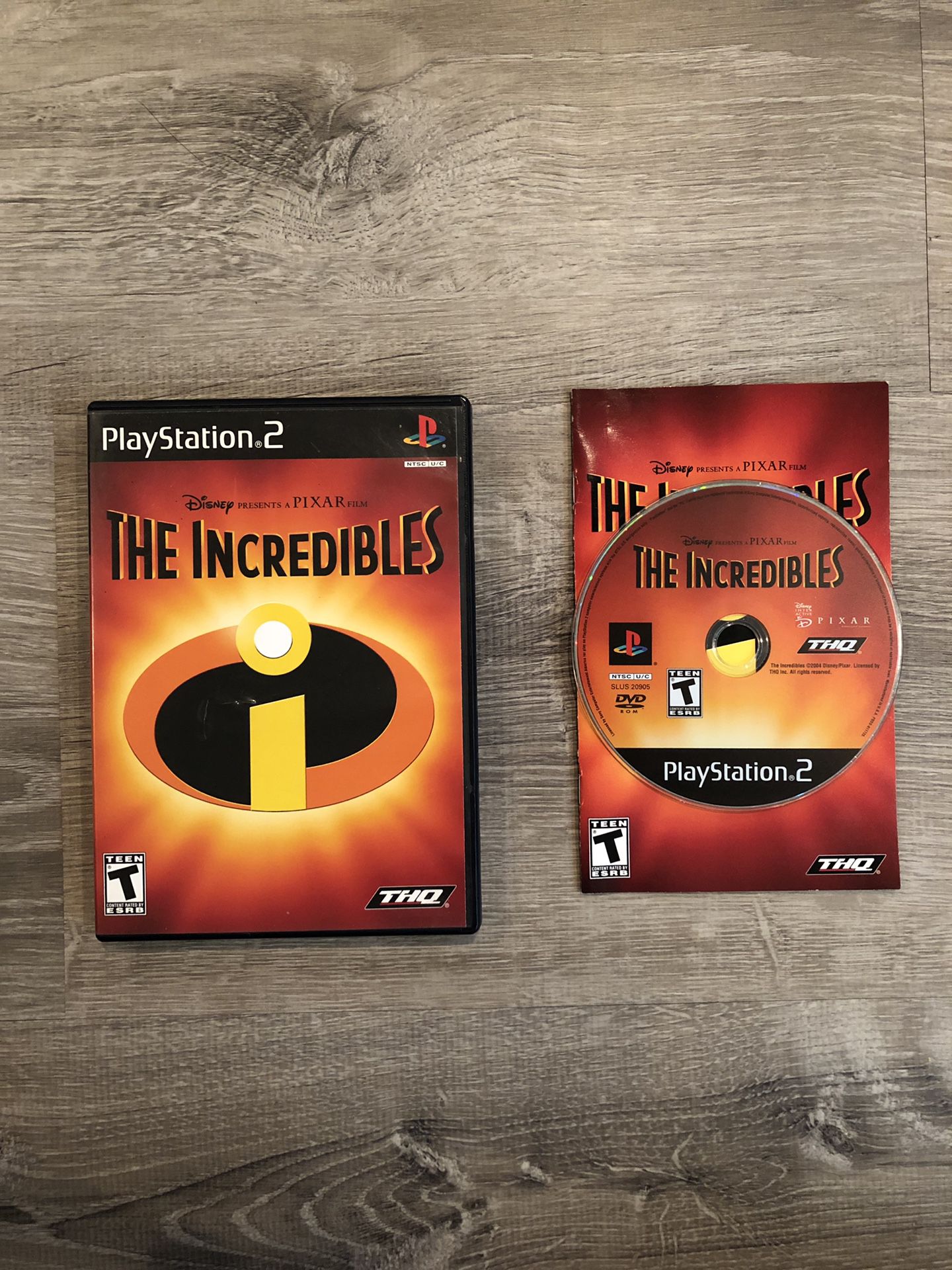 PlayStation 2 (PS2) Disney The Incredibles