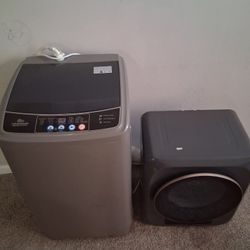 Mini Automatic Washer and Mini Dryer