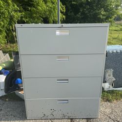 FREE - Hon four drawer steel cabinet