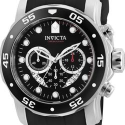 Invicta Men's Pro Diver Stainless Steel Quartz Watch asking 80.00 very heavy duty. 