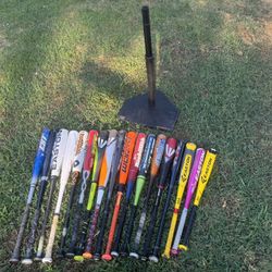 Basseball And Softball Bat 