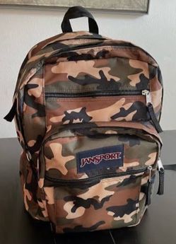 Jansport camo backpack