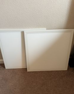 2 LED Flat Panel Troffer Light 