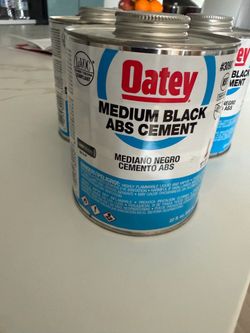 32 oz. Medium Black ABS Cement