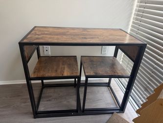 Dining Table with Two chairs