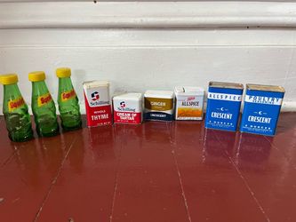 Collectible spice containers and jars