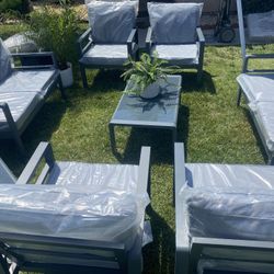 Brand New Patio Set Aluminum Frame 