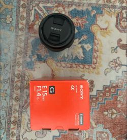 Sony GMaster 15mm F1.4