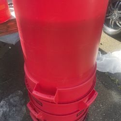 32 Gallon Red Can