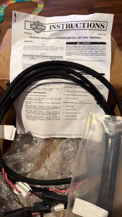 HARLEY-DAVIDSON AUDIO POWERED BY ROCKFORD FOSGATE - FAIRING SPEAKER INSTALLATION KIT