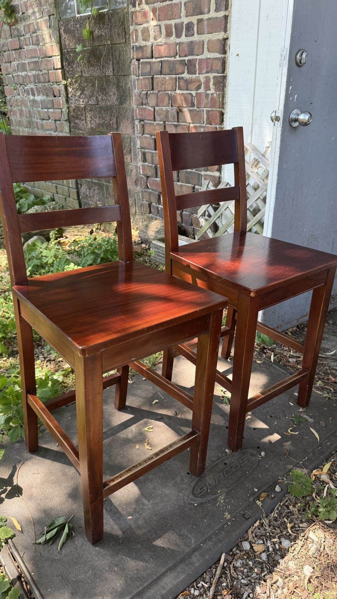 Crate and Barrel Stools