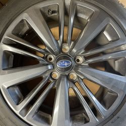 Subaru WRX Stock Wheels And Tires
