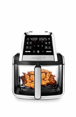 Gourmia Fry N Fold 7 Quart Glass Digital Air Fryer