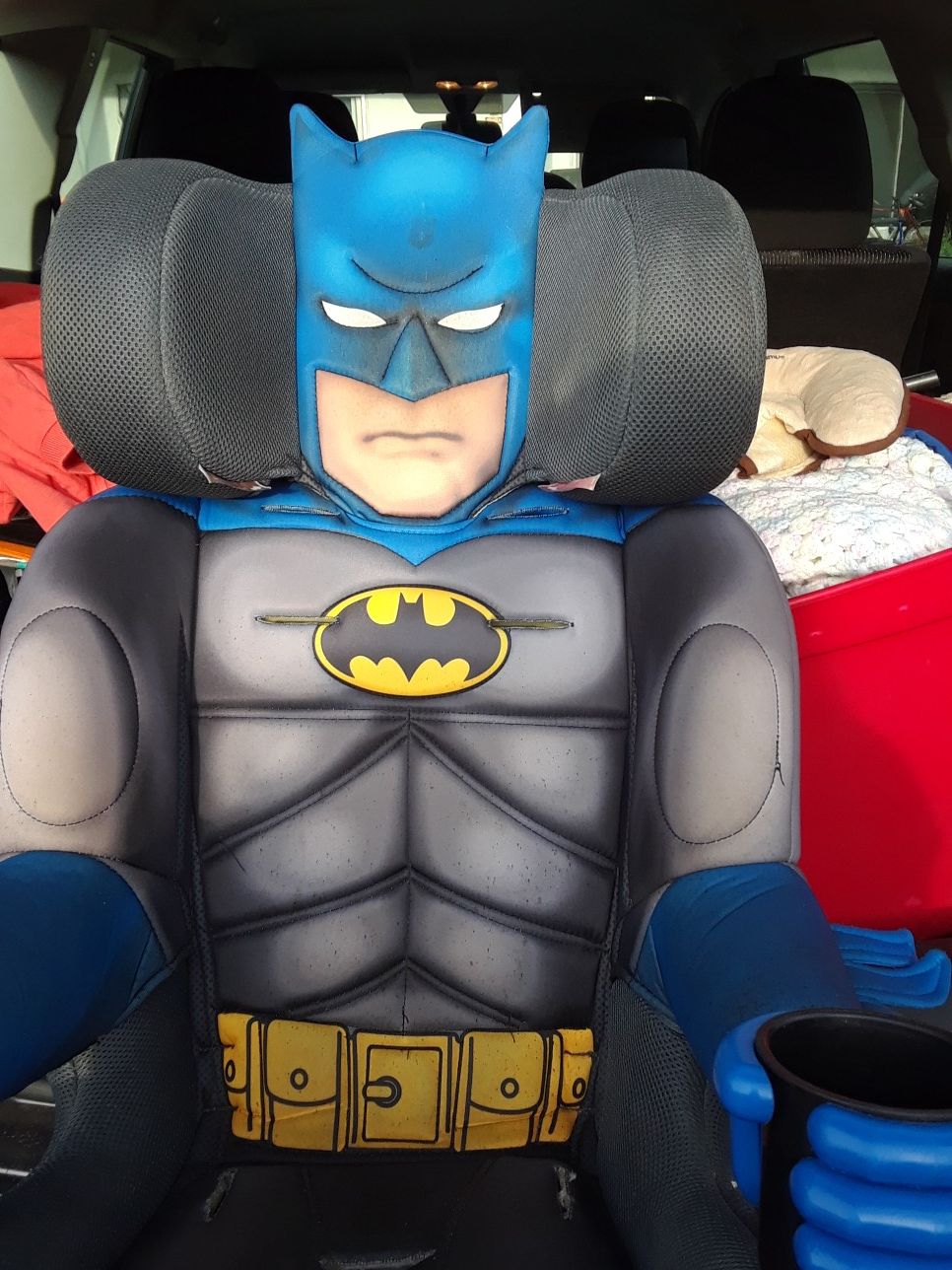Batman high back booster seat