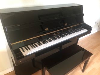 Black Young Chang Upright Piano