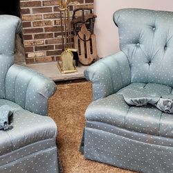 Pembrook Swivel Chairs - a pair