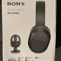 New  In Box - Sony WF -RF400 Wireless Headphones