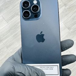 iPhone 15 Pro Max Unlocked 256GB $750 or $60 Down!