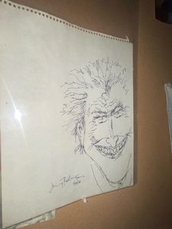 The Joker Sketch Art