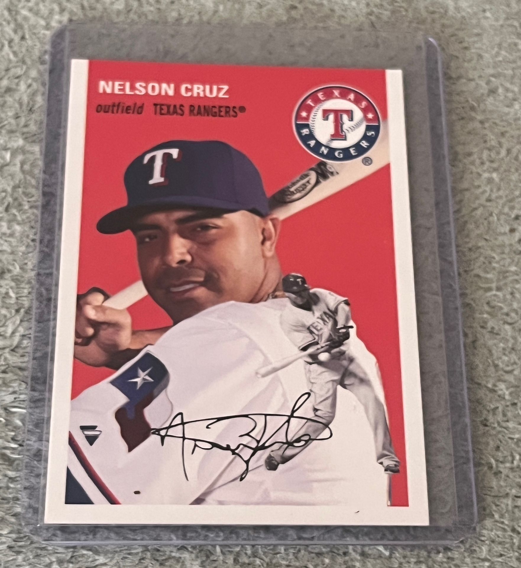 2012 Topps Archives  Nelson Cruz #40 Texas Rangers
