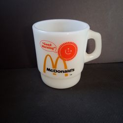 Fire King McDonald's Coffee Cup 