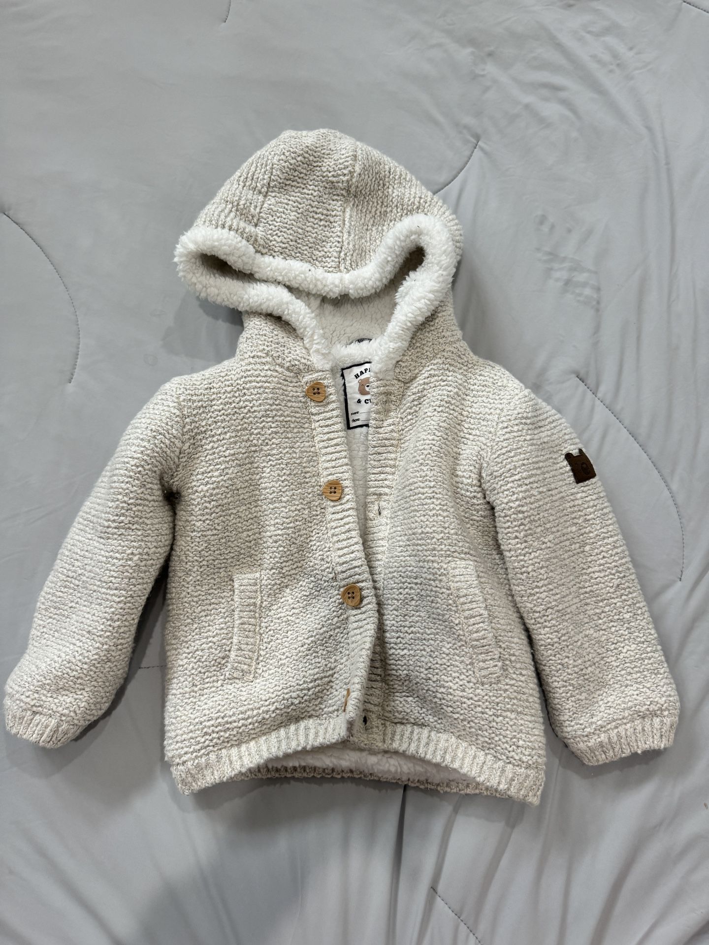 Warm Jacket For A 2 Year Old Baby. Unisex