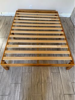 Wooden Queen bed frame
