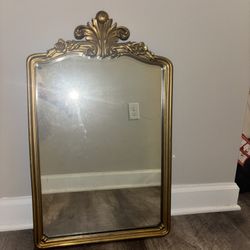Gold mirror 