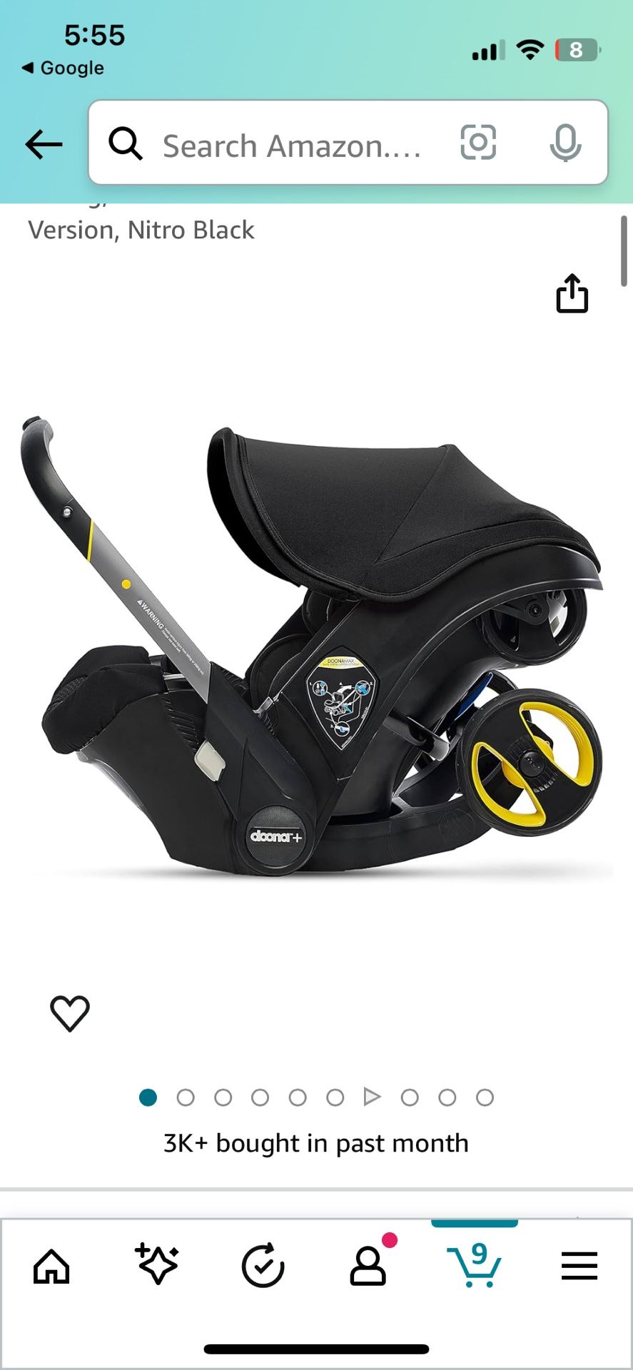 Donna Infant Car seat stroller