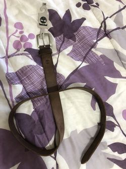 New w tags. Timberland genuine leather belt. Size 34. Original $52