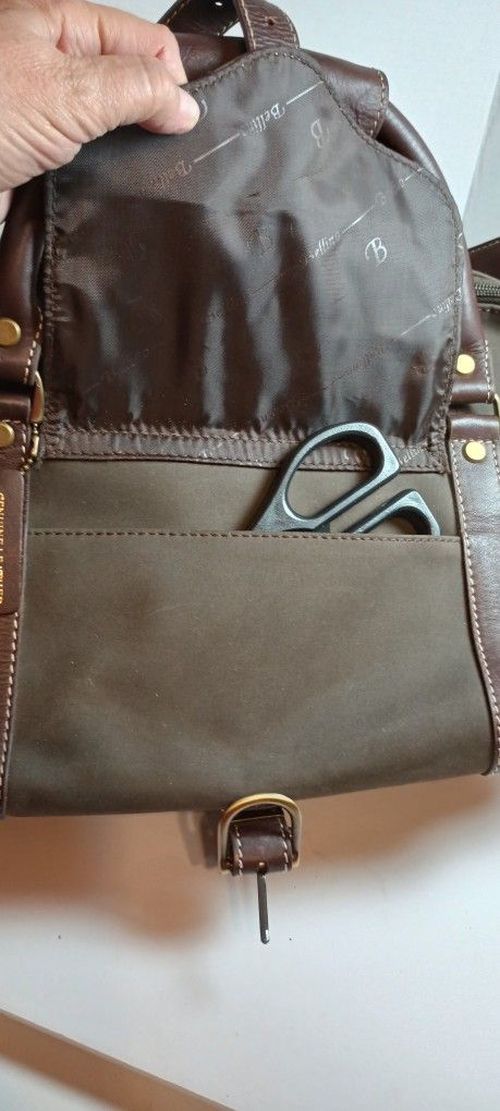 Leather Glenmorangie Duffle Bag By Bellino
